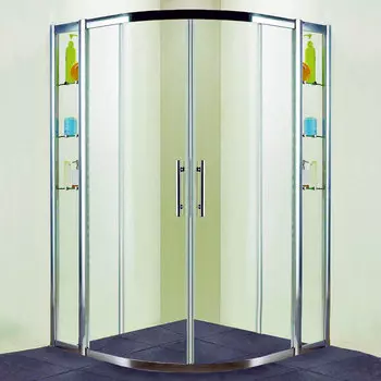 Душевой уголок RGW Hotel HO-512 120x120 см с полками