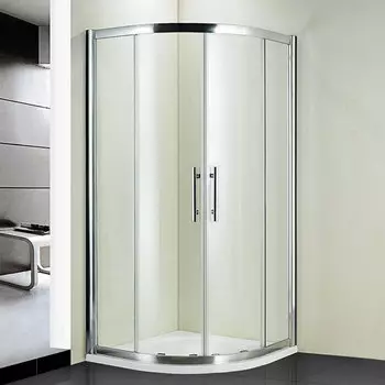 Душевой уголок RGW Hotel HO-51 800x800x1950 профиль хром, стекло чистое