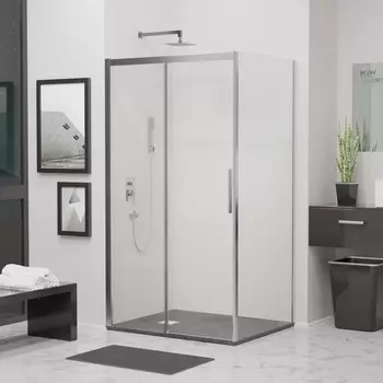 Душевой уголок RGW Leipzig LE-41 120х70х195 профиль хром, стекло прозрачное