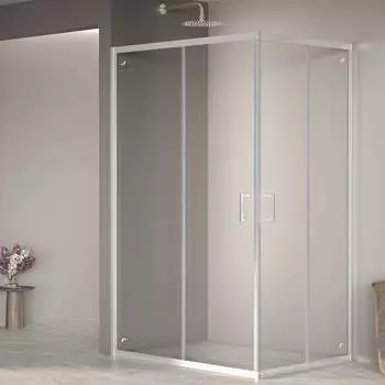 Душевой уголок RGW Passage PA-040 80x120 см, профиль хром, стекло прозрачное