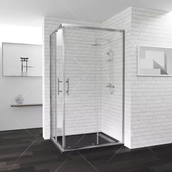 Душевой уголок RGW Passage PA-146 70x90x185 профиль хром, стекло прозрачное