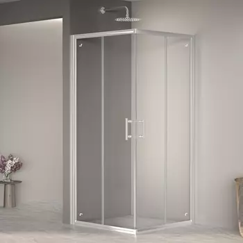 Душевой уголок RGW Passage PA-31 100х100x190 профиль хром, стекло прозрачное