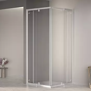 Душевой уголок RGW Passage PA-38 90х90 профиль хром, стекло прозрачное