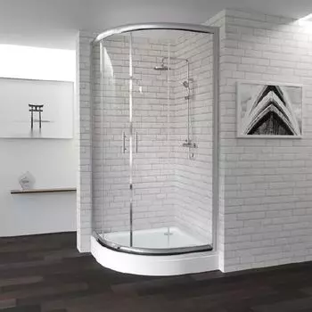 Душевой уголок RGW Passage PA-51 80x80x190 профиль хром, стекло прозрачное