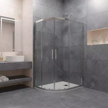 Душевой уголок RGW Passage PA-61 90x100 профиль хром, стекло прозрачное