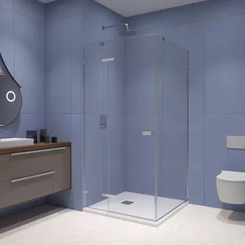 Душевой уголок RGW Stilvoll SV-030 100x100 см профиль хром, стекло прозрачное