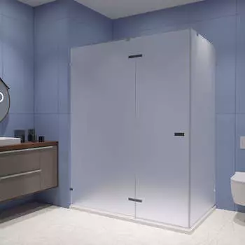 Душевой уголок RGW Stilvoll SV-040 120x80 см профиль хром, стекло матовое