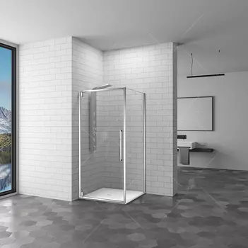 Душевой уголок RGW Stilvoll SV-43 90х100 профиль хром