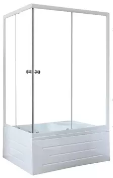 Душевой уголок Royal Bath RB 8100BP-T-R 100х80 см высокий поддон