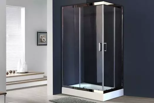 Душевой уголок Royal Bath RB 8120HPD-T-CH 120х80х185 (прозрачное)