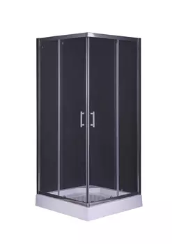 Душевой уголок Taliente TA-08082-1CP 80х80 профиль хром, стекло прозрачное