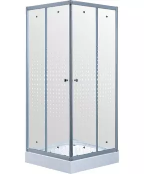 Душевой уголок Timo TL-1102 Romb Glass с поддоном, 100x100x200 см