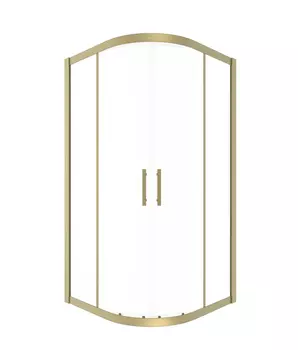 Душевой уголок Timo TPSS-100/17C-8 100х100х200 см, стекло прозрачное, профиль матовое золото