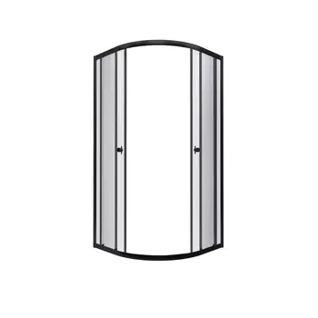 Душевой уголок Triton Альфа-Блэк 100х100 черный Щ0000054225