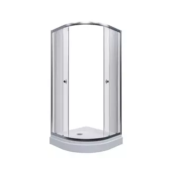 Душевой уголок Triton Альфа-Хром 80х80 хром, с поддоном Щ0000049614