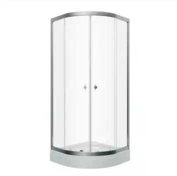 Душевой уголок Triton Альфа-Хром 90х90 хром, с поддоном Щ0000049613