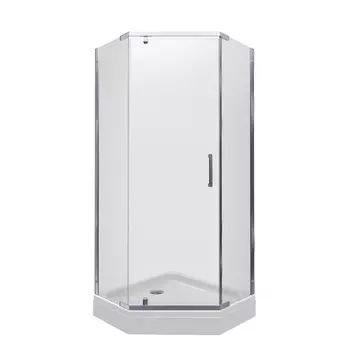 Душевой уголок Triton Дека-Хром 90х90 хром, с поддоном Щ0000053610