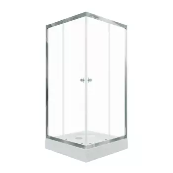 Душевой уголок Triton Вента-Хром 100х100 с поддоном Щ0000049619