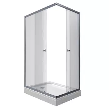 Душевой уголок Triton Вента-Хром 100х80 с поддоном Щ0000049617