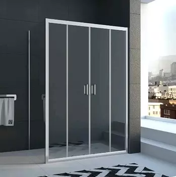 Душевой уголок Veconi Rovigo RV-045 150х90, прозрачное стекло