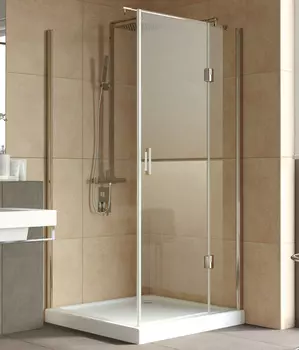 Душевой уголок Vegas Glass AFP-Fis Lux 0100 05 01 R профиль бронза, стекло прозрачное