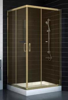 Душевой уголок Vegas Glass ZA 0100 05 05 профиль бронза, стекло бронза