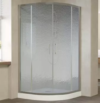 Душевой уголок Vegas Glass ZS 120 07 02 профиль матовый хром, стекло шиншилла