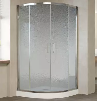 Душевой уголок Vegas Glass ZS 120 08 02 профиль глянцевый хром, стекло шиншилла