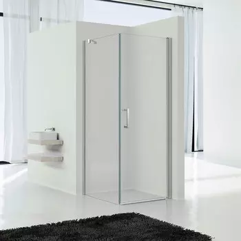 Душевой уголок Vincea Orta VSR-1O8080CL 80х80 хром, стекло прозрачное