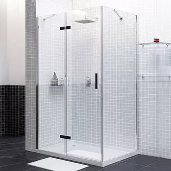 Душевой уголок WasserKRAFT Aller 10HBLACK 10H07LBLACK 120х200 см