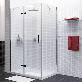 Душевой уголок WasserKRAFT Aller 10HBLACK 10H10LBLACK 120х200 см