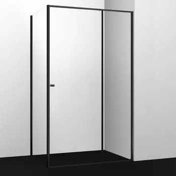 Душевой уголок WasserKRAFT Dill 61S06 120x80x200 профиль черный, стекло прозрачное