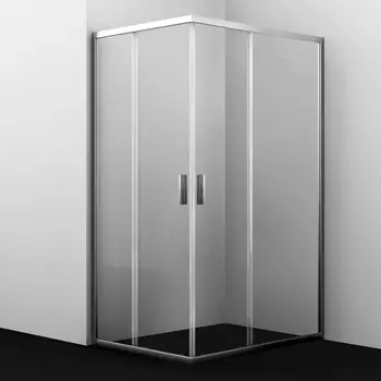 Душевой уголок WasserKRAFT Lippe 45S07 120x90х185 профиль хром, стекло прозрачное