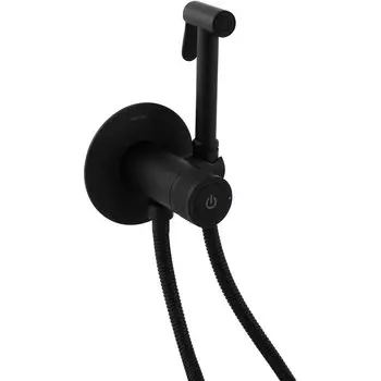 Гигиенический душ Allen Brau Liberty 5.33005-31 со смесителем черный матовый