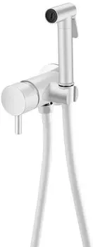 Гигиенический душ Boheme Uno 467-MW со смесителем, белый матовый