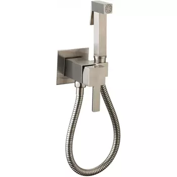 Гигиенический душ CeramaLux KBS/004 со смесителем, никель