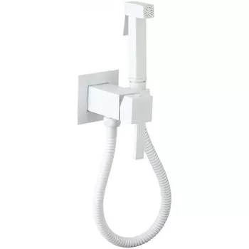Гигиенический душ CeramaLux KBS/005 со смесителем, белый матовый