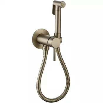 Гигиенический душ CeramaLux KRS/006 со смесителем, бронза