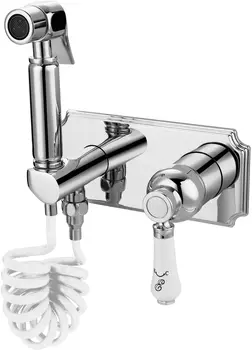 Гигиенический душ Elghansa Classicline 15C0686 (Set-59) со смесителем, С ВНУТРЕННЕЙ ЧАСТЬЮ