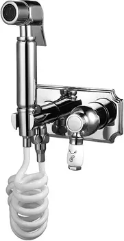 Гигиенический душ Elghansa Concealed 12C0884 (Set-59) со смесителем, С ВНУТРЕННЕЙ ЧАСТЬЮ