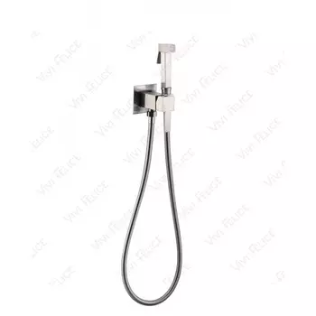 Гигиенический душ Felice 3515 NICHEL со смесителем никель