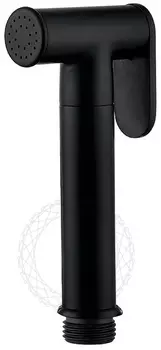 Гигиенический душ Filarete Roun FL10BL черный матовый