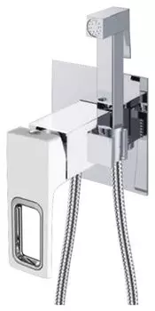 Гигиенический душ Gappo G7217-8 со смесителем, белый/хром