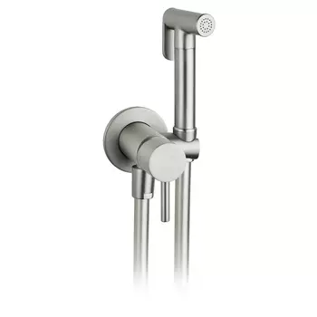 Гигиенический душ Giulini Futuro FSH25NKO со смесителем никель матовый