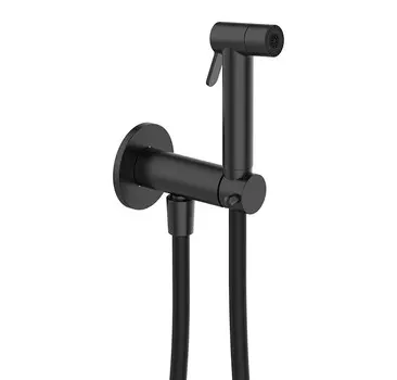 Гигиенический душ GRB Intimixer 08229192 с прогрессивным смесителем, черный металл