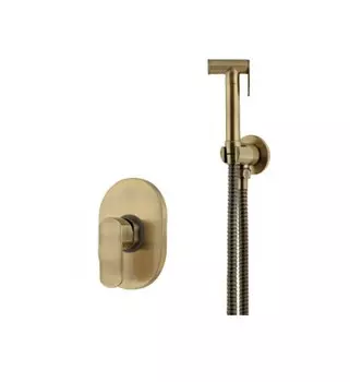 Гигиенический душ Grocenberg GB1002BR со смесителем, бронза