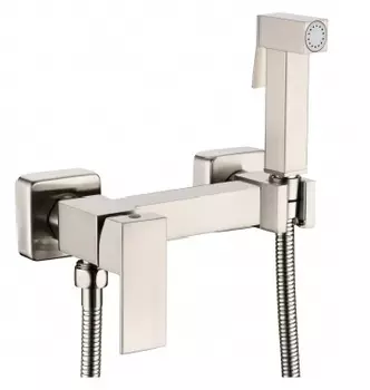 Гигиенический душ Grocenberg GB101N-NK со смесителем, никель