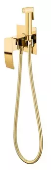 Гигиенический душ Grocenberg Shower GB007GO Gold скрытого монтажа, золото