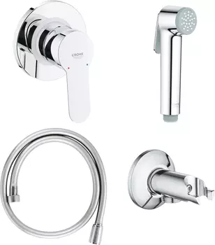 Гигиенический душ Grohe BauEdge 120508 со смесителем, С ВНУТРЕННЕЙ ЧАСТЬЮ