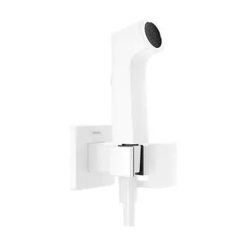 Гигиенический душ Hansgrohe Bidette E 1jet 29233700 со смесителем, белый матовый